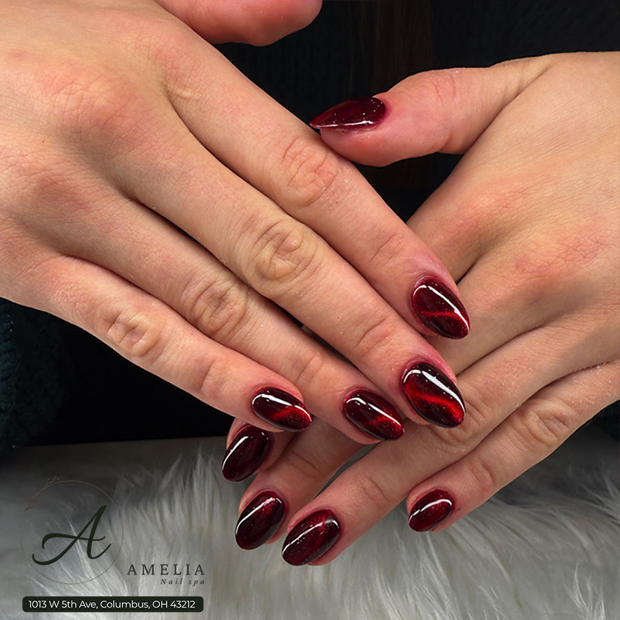 Winter Nails at Amelia Nail Spa